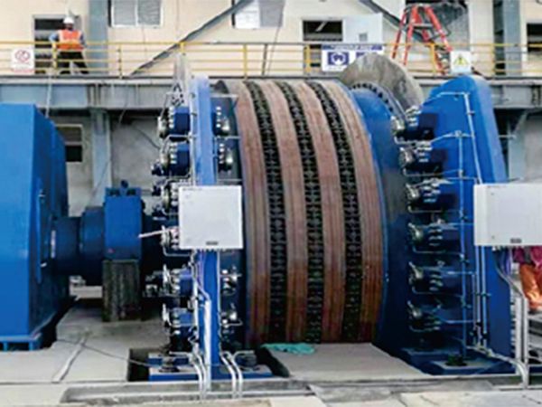 Proyecto de eje vertical para SK Mine en in India (JKMD-5.5x4PⅢ)